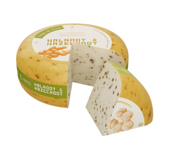 Holnoot & Hazelnut Cheese – голландський сир з волоським і лісовим горіхом: преміальний смак, унікальний склад та гастрономічний стиль! – фото товару | Сирна Карта