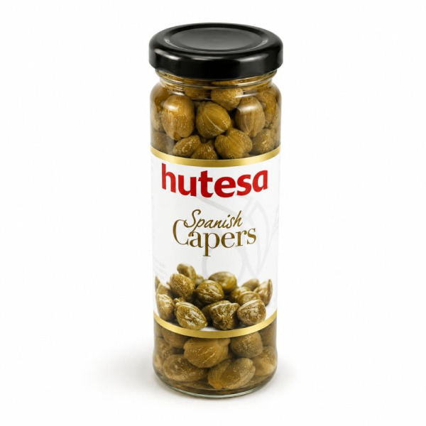 Hutesa Spanish Capers каперси бутони малі 100 г Іспанія – фото товару | Сирна Карта