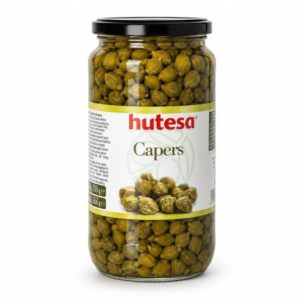Hutesa Spanish Capers каперсы бутоны мелкие 935 г Испания – фото товара | Сырная Карта