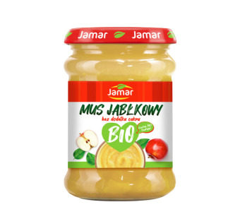 Яблочный мусс "Jamar BIO" фасовка  0.26 kg - фото | Сирна Карта