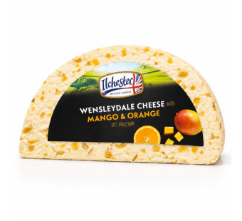Ilchester Wensleydale сыр на вес 42% манго-апельсин Англия - фото | Сирна Карта