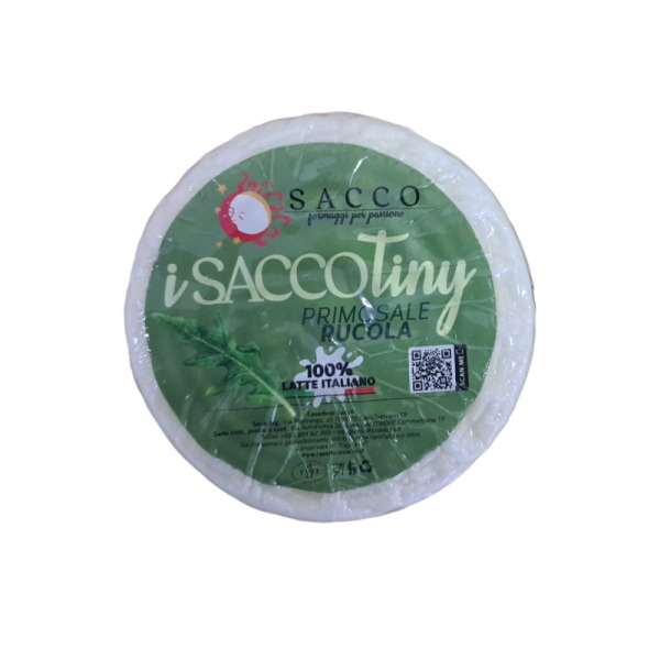 Купити Сир із овечого молока з руколою Пекаріно Primosale Rucola фасування 0.5 kg — преміальні Італійські · Сири від Cheese Map™ Україна