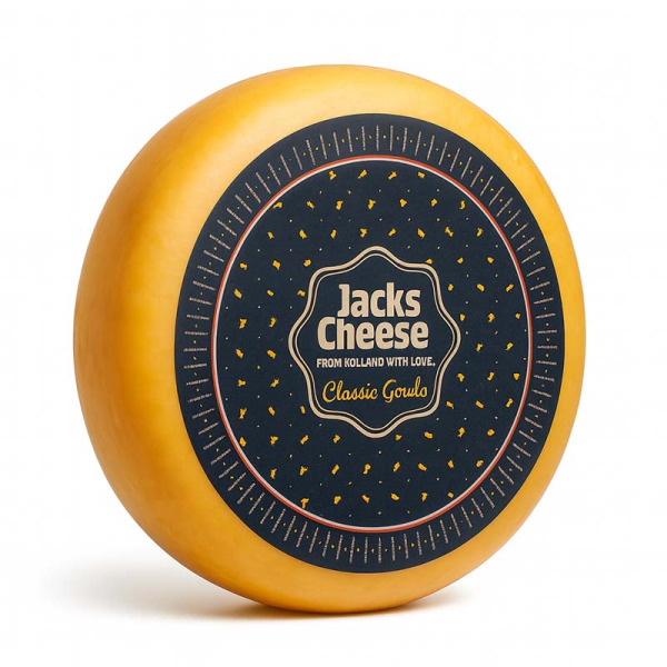 Купить Сыр Jacks Cheese Гауда | молодой 48% с мягким сливочным вкусом и эластичной текстурой | премиум деликатес | Голландия – Сырная Карта — премиальные Голландские · Сыры от Cheese Map™ Украина
