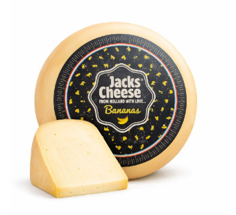 Jacks Cheese Gouda Bananas — сыр | Нидерланды | 1 кг – фото товару | Сирна Карта