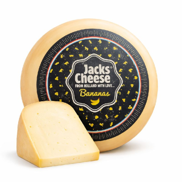 Jacks Cheese Gouda Bananas — сыр | Нидерланды | 1 кг – фото товара | Сырная Карта