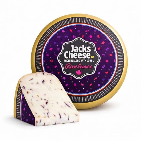 Jacks Cheese Gouda Rose Leaves — сир | Нідерланди | 1 кг – фото товару | Сирна Карта