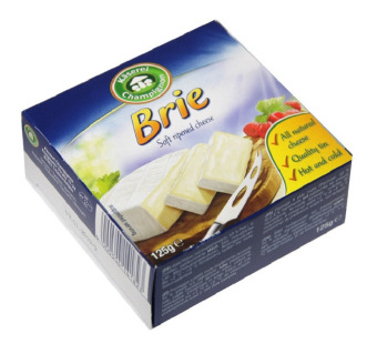 Käserei Champignon Bri м’який сир 50% з білою пліснявою 125 г Німеччина – фото товару | Сирна Карта