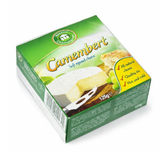 Käserei Champignon Camembert мягкий сыр 50% с белой плесенью 125 г Германия - фото | Сирна Карта