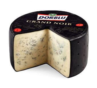 Käserei Champignon DorBlu Grand Noir сир з блакитною пліснявою 60% Німеччина — фото | Сирна Карта