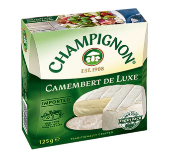 Сир Камамбер де Люкс "Champignon" 50% – вишуканий французький смак із німецькою якістю! ✨ - фото | Сирна Карта