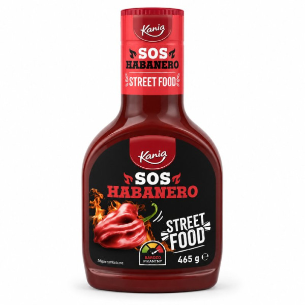 Kania Habanero соус гострий Street Food 465 г Польща – фото товару | Сирна Карта