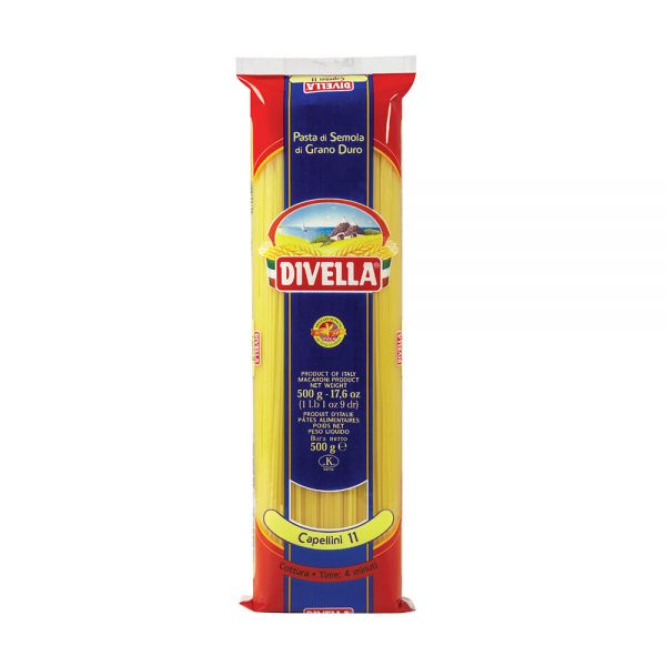 Купить Спагетти Capellini 011 Divella Италия фасовка 0.5 kg — премиальные Паста · Макароны от Cheese Map™ Украина