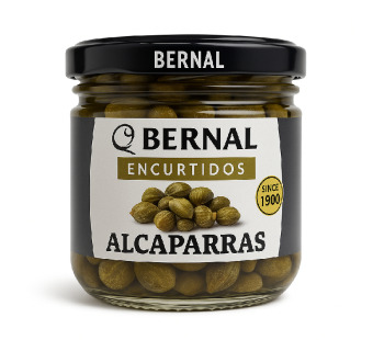 Каперсы бутоны "Alcaparras Bernal" – премиальный акцент вкуса из Испании!  Идеальный ингредиент для ресторанной подачи и гурманской кулинарии. — фото | Сирна Карта