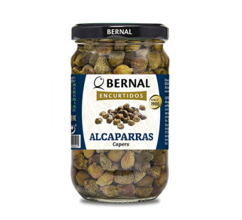 Каперси бутони малі "Alcaparras Bernal" Іспанія фасування скло 0.325/ 0.2 kg — фото | Сирна Карта