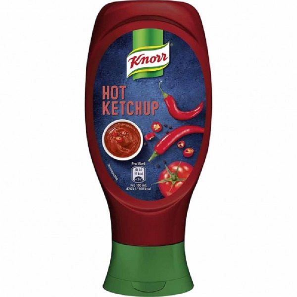 Купить Кетчуп Knor Hot Ketchup Германия фасовка 430 ml — премиальные К Мясу · Грилю от Cheese Map™ Украина