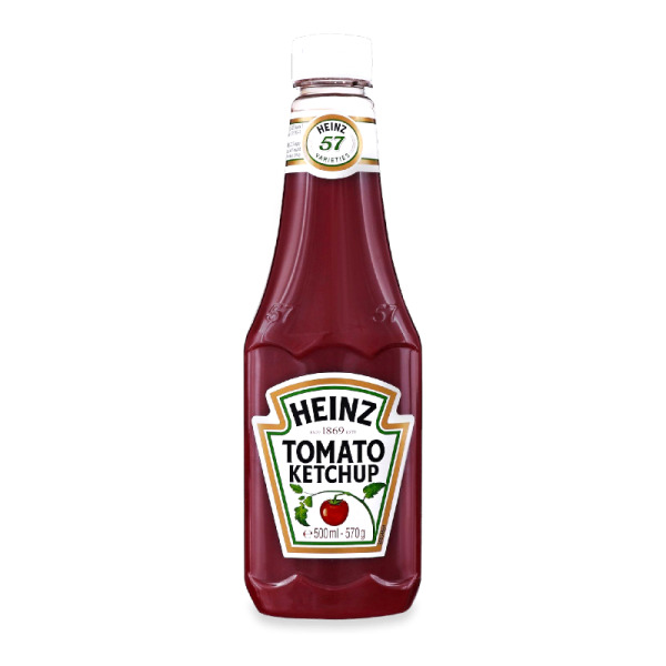 Купити Кетчуп томатний Heinz Tomato Ketchup 570 г - легендарний смак з 1869 року! Ідеальний для дому та HoReCa — преміальні До М’яса · Грилю від Cheese Map™ Україна