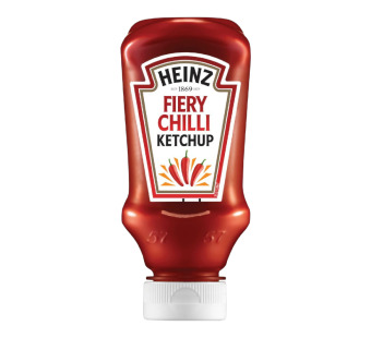 ️ Кетчуп з перцем чилі "Heinz Fiery Chilli Ketchup" 460 г - пікантна легенда з насиченим смаком!  Гострота преміум-класу для справжніх цінителів смаку — фото | Сирна Карта