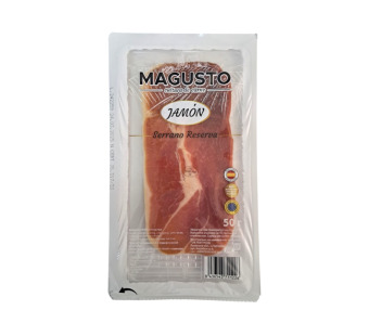 Хамон нарезка "Jamon Reserva Locheando Magusto" Испания фасовка 0.05 kg - фото | Сирна Карта