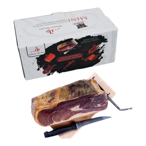 Купити Хамон Серрано подарунковий набір Mini Jamon Serrano Konduroc DS Іспанія фасування 1 kg — преміальні Мясні · Закуски від Cheese Map™ Україна