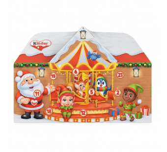 Kinder Advent Calendar — адвент-календар шоколадный | Германия | 234 г - фото | Сирна Карта