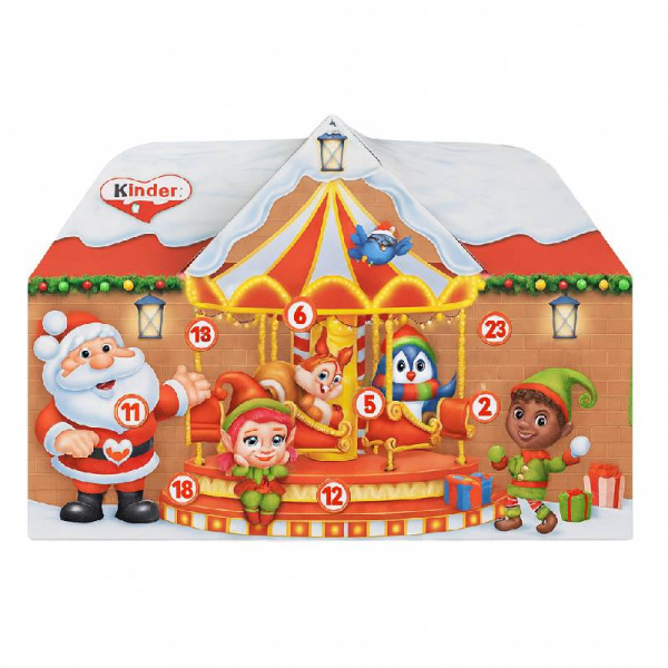 Kinder Advent Calendar — адвент-календар шоколадный | Германия | 234 г – фото товара | Сырная Карта