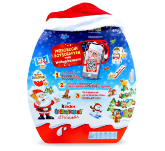 Kinder Überraschung & Friends — Адвент-календар Санта яйцо | Германия | 370 г - фото | Сирна Карта