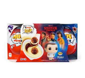 Kinder Joy Stranger Things — шоколадні яйця з сюрпризом 3 шт. | Італія | 3×20 г — фото | Сирна Карта