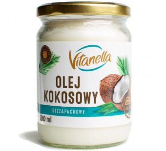 Кокосовое масло Vitanella (Польша) – натуральная энергия вкуса и польская точность производства!  Идеально для готовки, ухода и ресторанного меню - фото | Сирна Карта