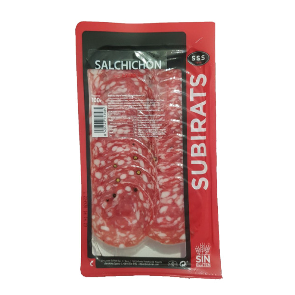 Купить Колбаса нарезка Сальчичон Salchichon Subirats Испания фасовка 0.1 kg — премиальные Мясные · Закуски от Cheese Map™ Украина