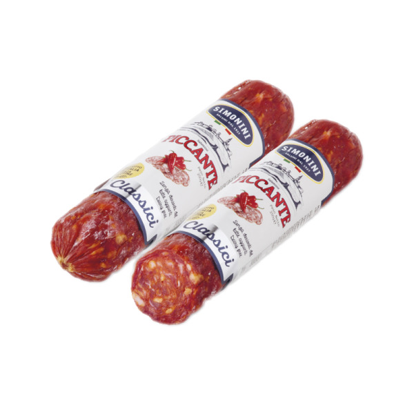 Купить Колбаса сыровяленая Salametto Piccante Simonini Италия фасовка 0.25 kg — премиальные Мясные · Закуски от Cheese Map™ Украина