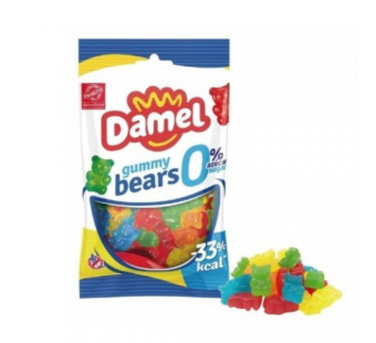 Конфеты желейные без сахара "Sin Azucar Bears Damel" Испания фасовка 0.09 kg - фото | Сирна Карта