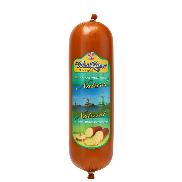 Купити Копчений плавлений сир Westzaner Natural - голландська класика смаку з серпанком!  Преміальний вибір для поціновувачів та професіоналів HoReCa. — преміальні Голландські · Сири від Cheese Map™ Україна
