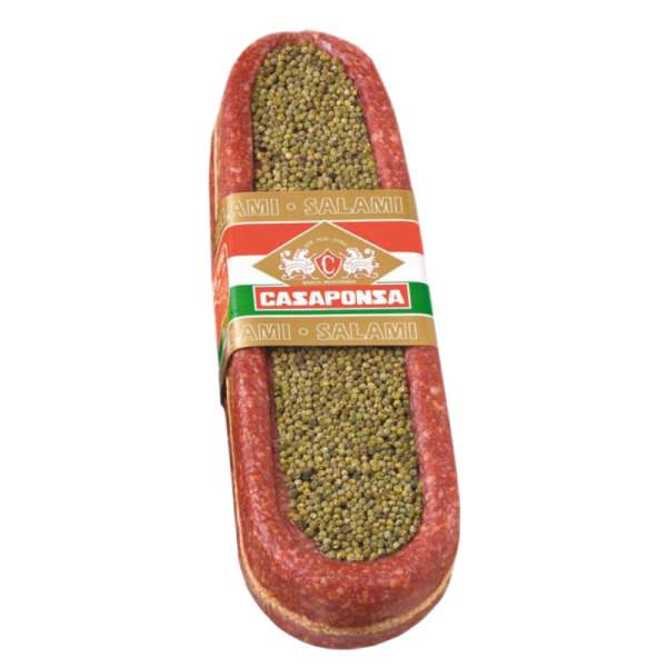 Купити Ковбаса з зеленим перцем Чапата Casaponsa Іспанія — преміальні Мясні · Закуски від Cheese Map™ Україна