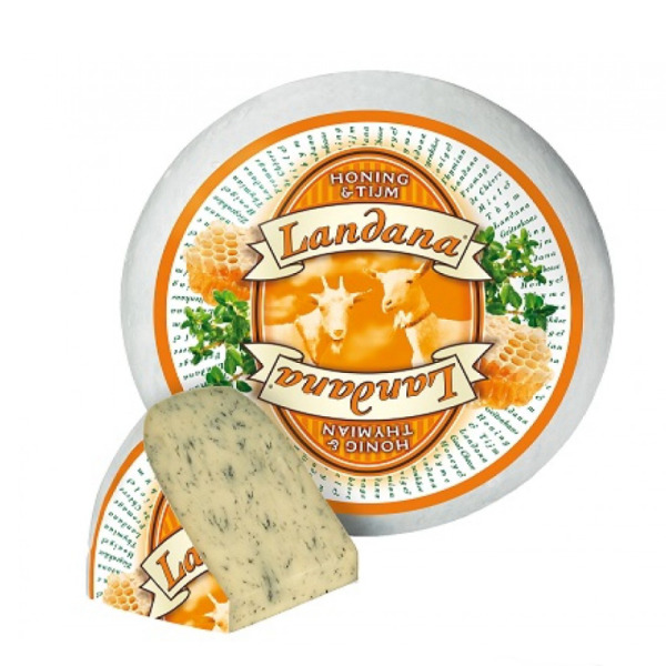 Купити Сир козячий з медом та чебрецем Honye & Themi Landana 50% — преміальні Landana · Преміум від Cheese Map™ Україна