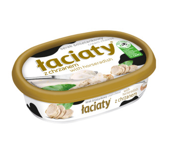 Крем-сыр с хреном "Laciaty" фасовка 0.135 kg - фото | Сирна Карта
