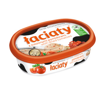 Крем-сыр с сушеными помидорами "Laciaty" фасовка 0.135 kg - фото | Сирна Карта