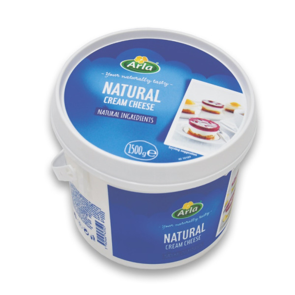Купить Крем-сыр сливочный Arla Дания ведро 1.5 kg — премиальные Скандинавские · Сыры от Cheese Map™ Украина