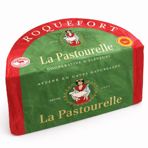 La Pastourelle Roquefort AOP — сыр из овечьего молока | Франция | 1 кг – фото товара | Сырная Карта