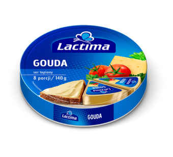 Lactima Gauda сыр плавленный 120 г Польша - фото | Сирна Карта