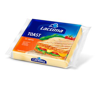 Lactima Toast сыр тостовый 130 г Польша - фото | Сирна Карта