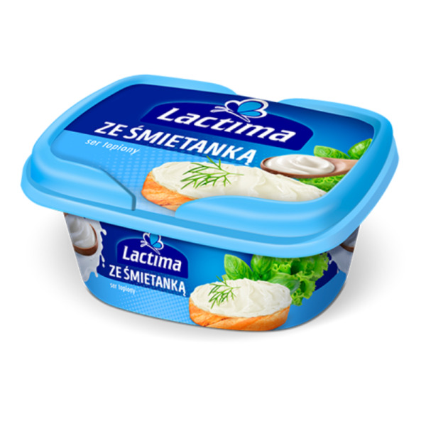Купити Плавлений вершковий сир Lactima 130 г - ніжний кремовий смак для намазки, сніданків та HoReCa! — преміальні Lactima · Порційні від Cheese Map™ Україна