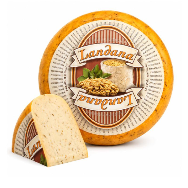 Купить Сыр с пажитником Fenegriek Landana 50% – нежность сливочного вкуса с ореховой ноткой — премиальные Landana · Премиум от Cheese Map™ Украина