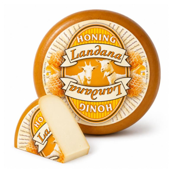 Купить Козий сыр с мёдом Goat Honey Landana 50% — премиальное сочетание нежности и сладости из Голландии! — премиальные Landana · Премиум от Cheese Map™ Украина