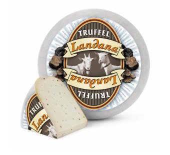 Landana Goat Truffle сир козячий з трюфелем 50% Нідерланди — фото | Сирна Карта