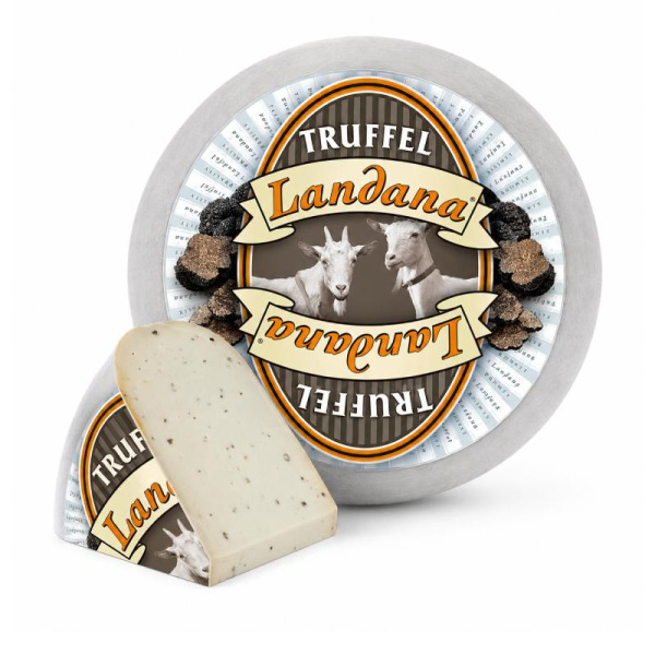 Купить Сыр козий с трюфелем Truffle Landana 50% — премиальные Landana · Премиум от Cheese Map™ Украина
