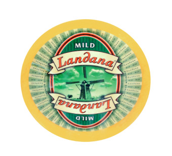 Landana Gouda Mild — сыр полутвердый 50% 1 кг Нидерланды – фото товару | Сирна Карта