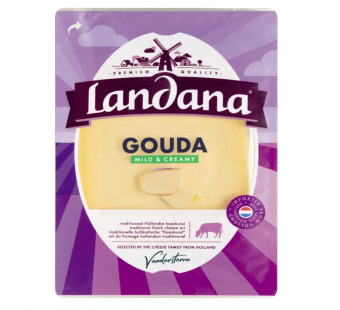 Landana Gouda сыр нарезка 48% 150 г Нидерланды — фото | Сирна Карта