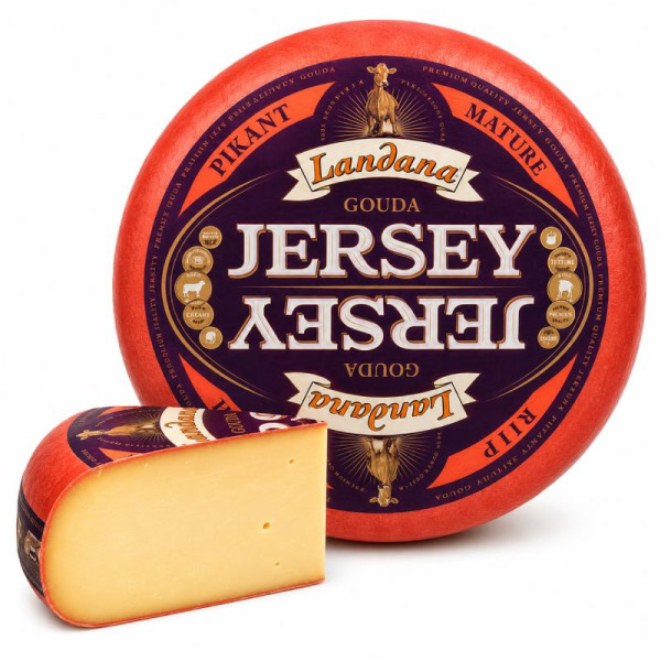 Купить Сыр зрелый Джерси Jersey Mature Landana 50% — премиальные Landana · Премиум от Cheese Map™ Украина
