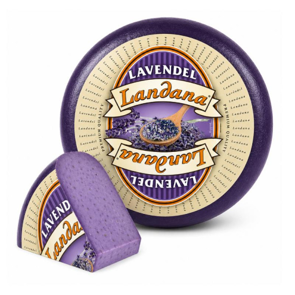 Купить Сыр с лавандой Lavander Landana 50% — премиальные Landana · Премиум от Cheese Map™ Украина