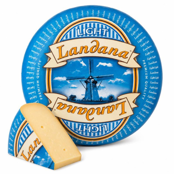 Купити Сир з низьким вмістом жиру Light Landana 19% — преміальні Landana · Преміум від Cheese Map™ Україна